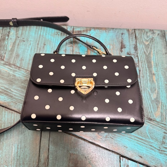 Kate Spade Lovitt Dot Small Top Handle Crossbody - Picture 2 of 12